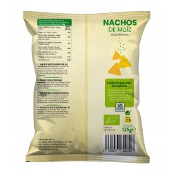 Nachos de maiz natural bio 125g Sol Natural
