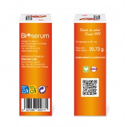 Citesterol Berberina tocotrienoles 30 capsulas Bioserum