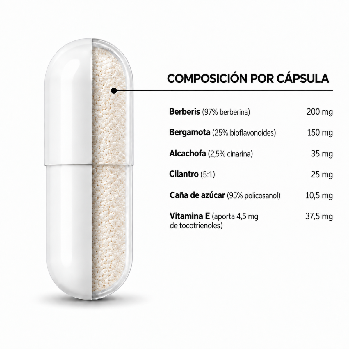 Citesterol Berberina tocotrienoles 30 capsulas Bioserum