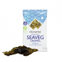 Snack de alga nori tostada Bio 4g Clearspring