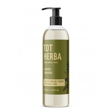 Champu revitalizante de cola de caballo y salvia 500ml Tot herba