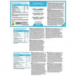 Collagen Complex Acido Hialuronico y Coenzima Q10 60 caps Nutralie