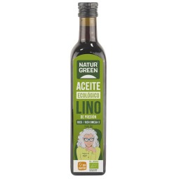 Aceite de lino bio 250ml Naturgreen