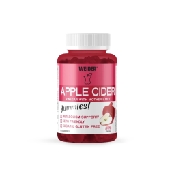 Gominolas de vinagre de sidra de manzana 50 gummies Weider