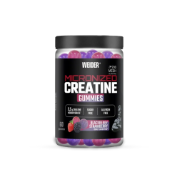 Gominolas Creatine 200 Mesh sabor DUAL Mora/Fresa 60 gummies Weider
