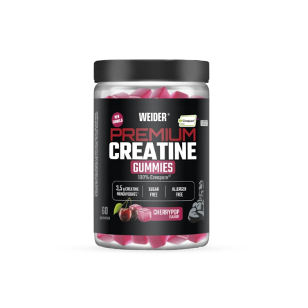 Gominolas Creatina Creapure Cereza 60 gummies Weider