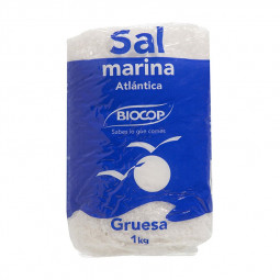 Sal Marina Virgen Ecológica Fina 200g. Sin Refinar.