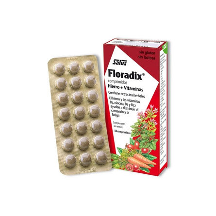 Floradix ® Hierro + Vitaminas 84 comprimidos Salus