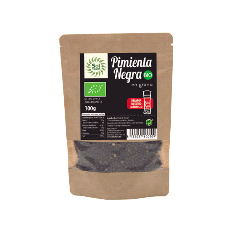 PIMIENTA NEGRA EN GRANO BIO