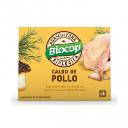 Caldo de pollo ecológico concentrado Biocop