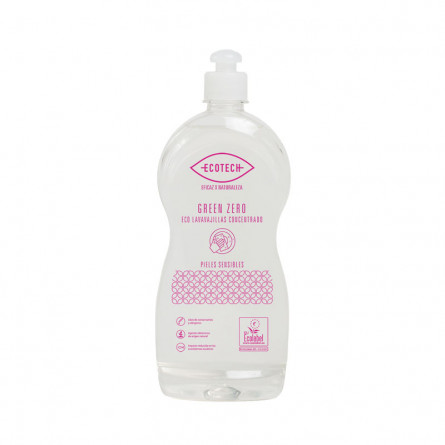 Lavavajillas mano concentrado Green Zero (pieles sensibles) 750ml Ecotech