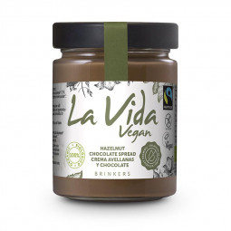 Crema de Chocolate con avellanas Bio 270g La Vida Vegan