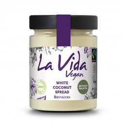 Crema Blanca con Coco Bio 270g La vida Vegan