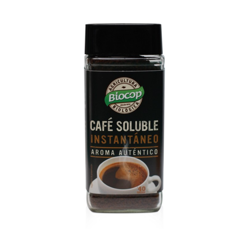 Cafe soluble instantáneo bio 100g Biocop