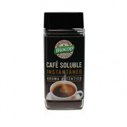 Cafe soluble instantáneo bio 100g Biocop