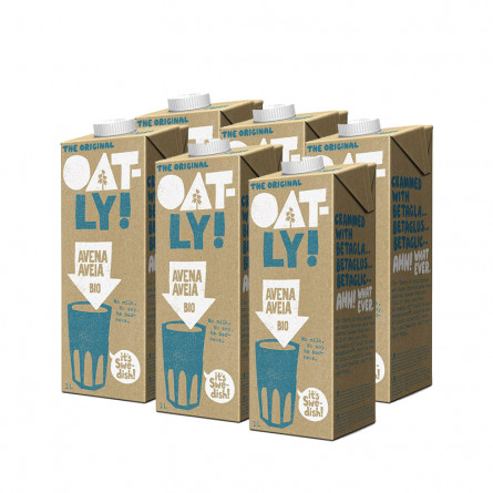 BEBIDA AVENA CLASSIC BIO 6X1L OATLY