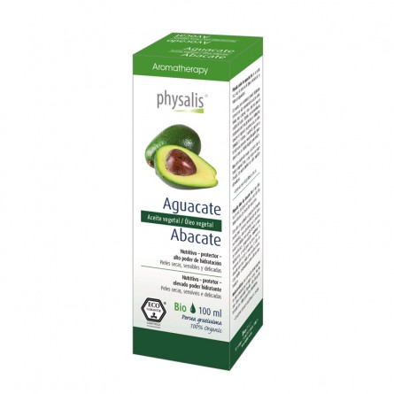 Aceite vegetal de aguacate bio 100ml Physalis