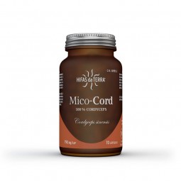 Mico Cord+Vitamina C - Cordiceps 70 capsulas Hifas da terra