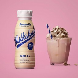 batido de chocolate con 24g de proteina Barebells