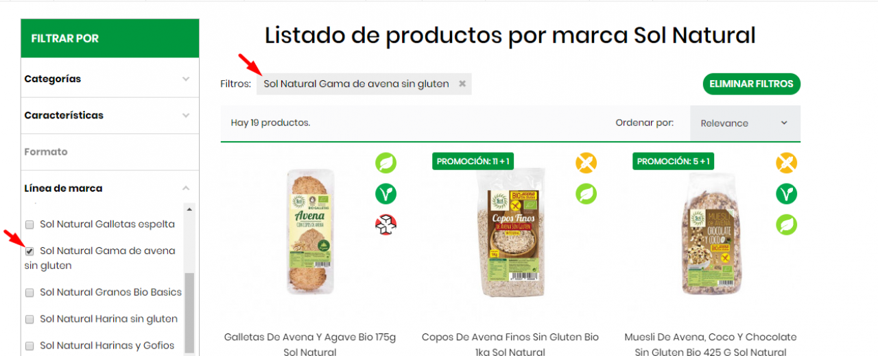 Hemos mejorado los filtros de búsqueda!