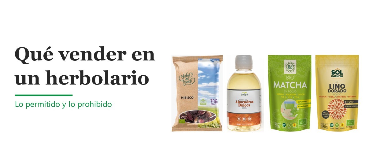 Qué se puede vender en un herbolario: lo permitido y lo prohibido