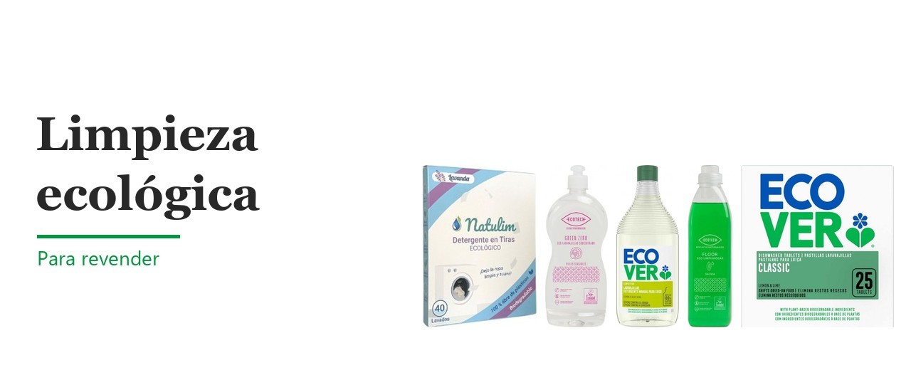 Productos de limpieza ecológicos para revender: sellos y normativa
