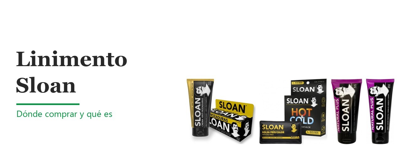 Linimento Sloan: dónde comprarlo en España y qué es legalmente