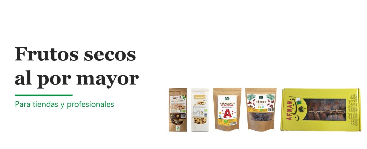 Frutos secos al por mayor para tiendas: qué hay y qué exige la ley