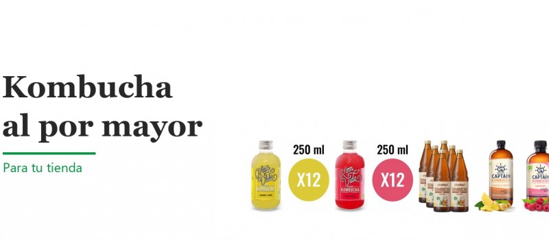 Kombucha al por mayor: dónde comprarla y qué dice la ley