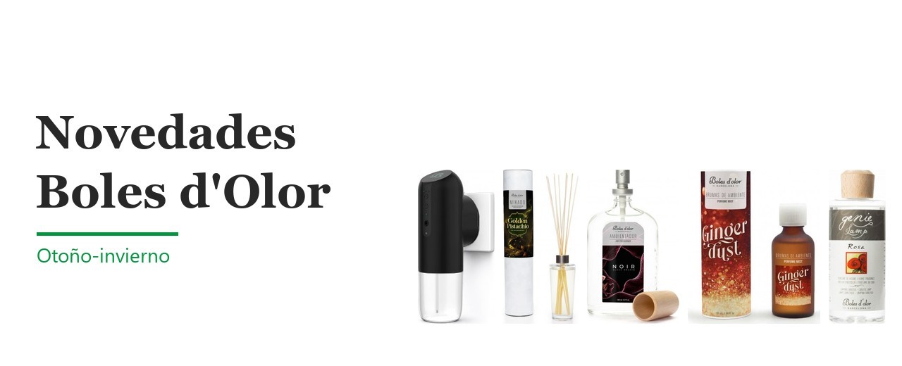 Novedades Boles d'Olor otoño-invierno: ambientadores y perfumes