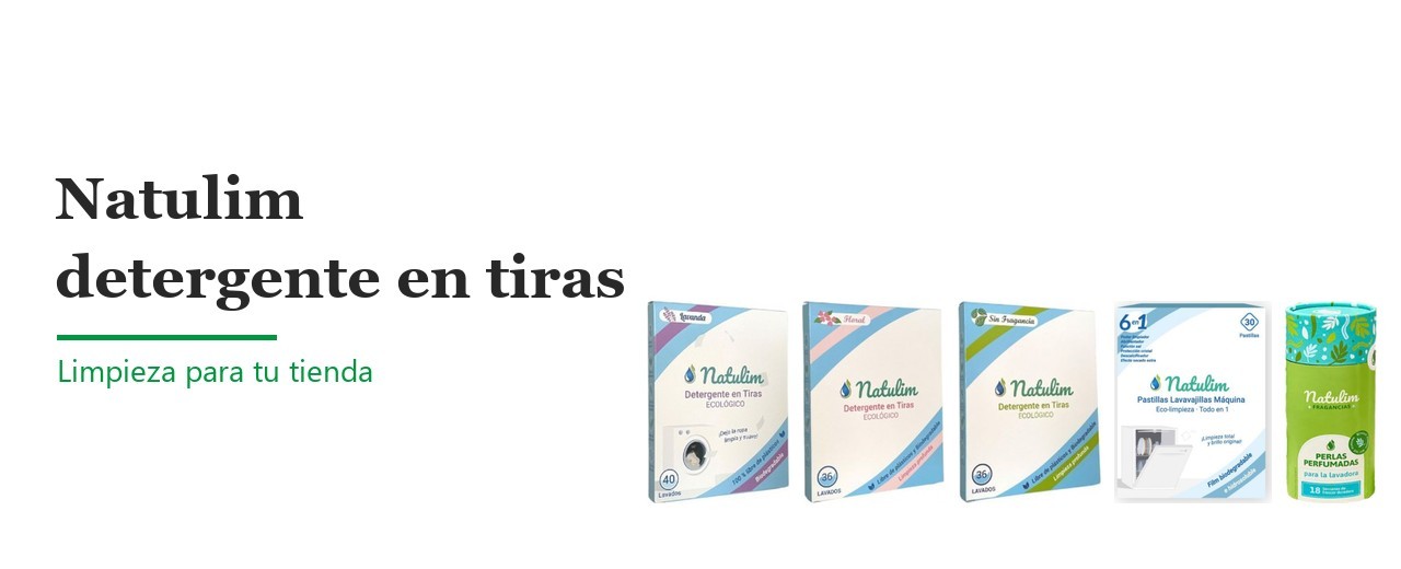 Natulim: detergente en tiras biodegradable al por mayor