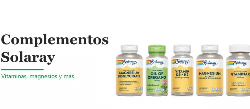 Solaray al por mayor: vitaminas, magnesios y minerales para tu tienda