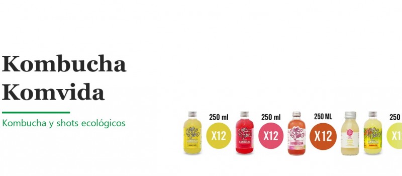 Komvida al por mayor: kombucha y shots ecológicos para tu tienda